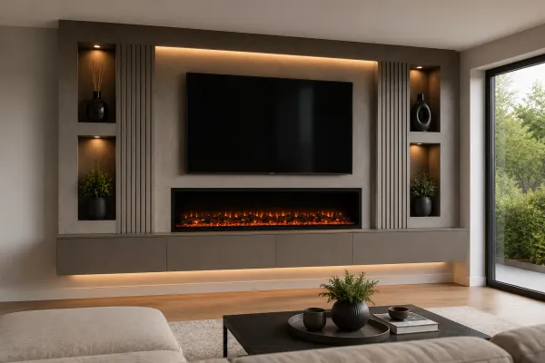Floating Media Wall